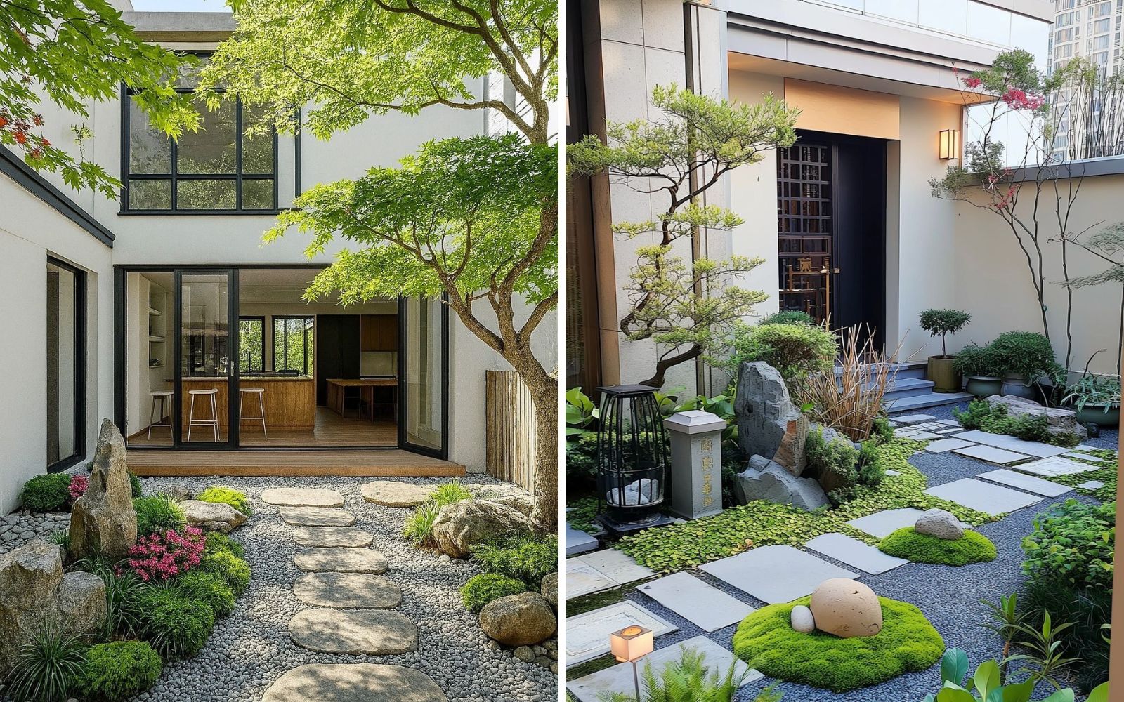 Thiết kế sân vườn trước nhà nhỏ nhưng đẹp