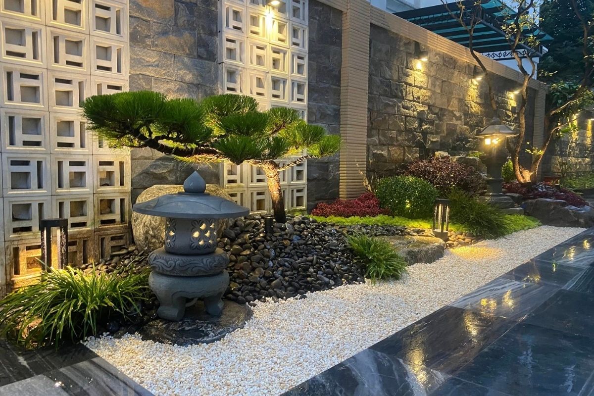 Tiểu cảnh sân vườn nhật bản