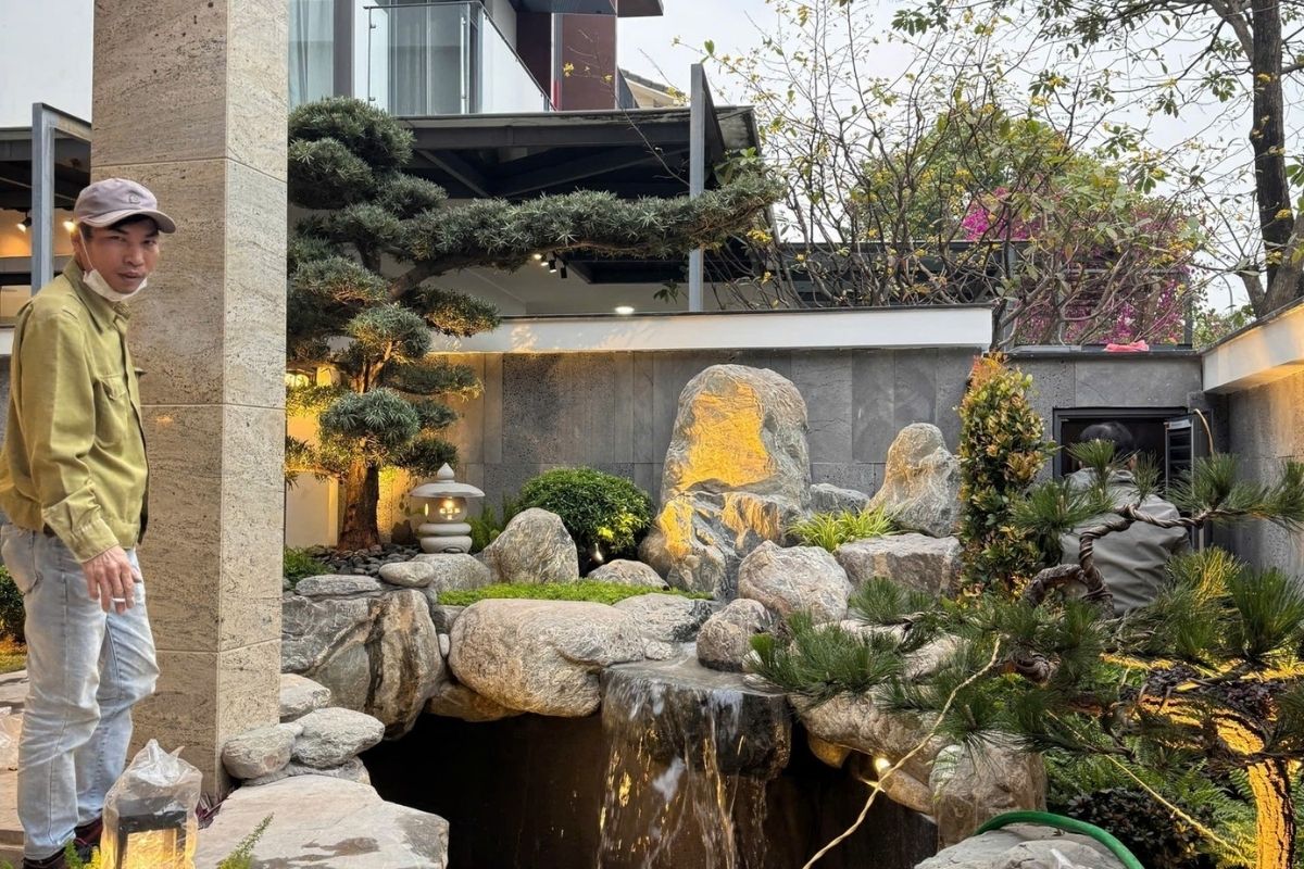 Sdecor thi công hồ cá koi tại hưng yên