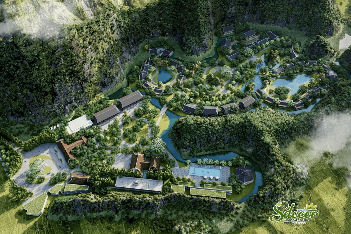 Thiết kế cảnh quan nghỉ dưỡng