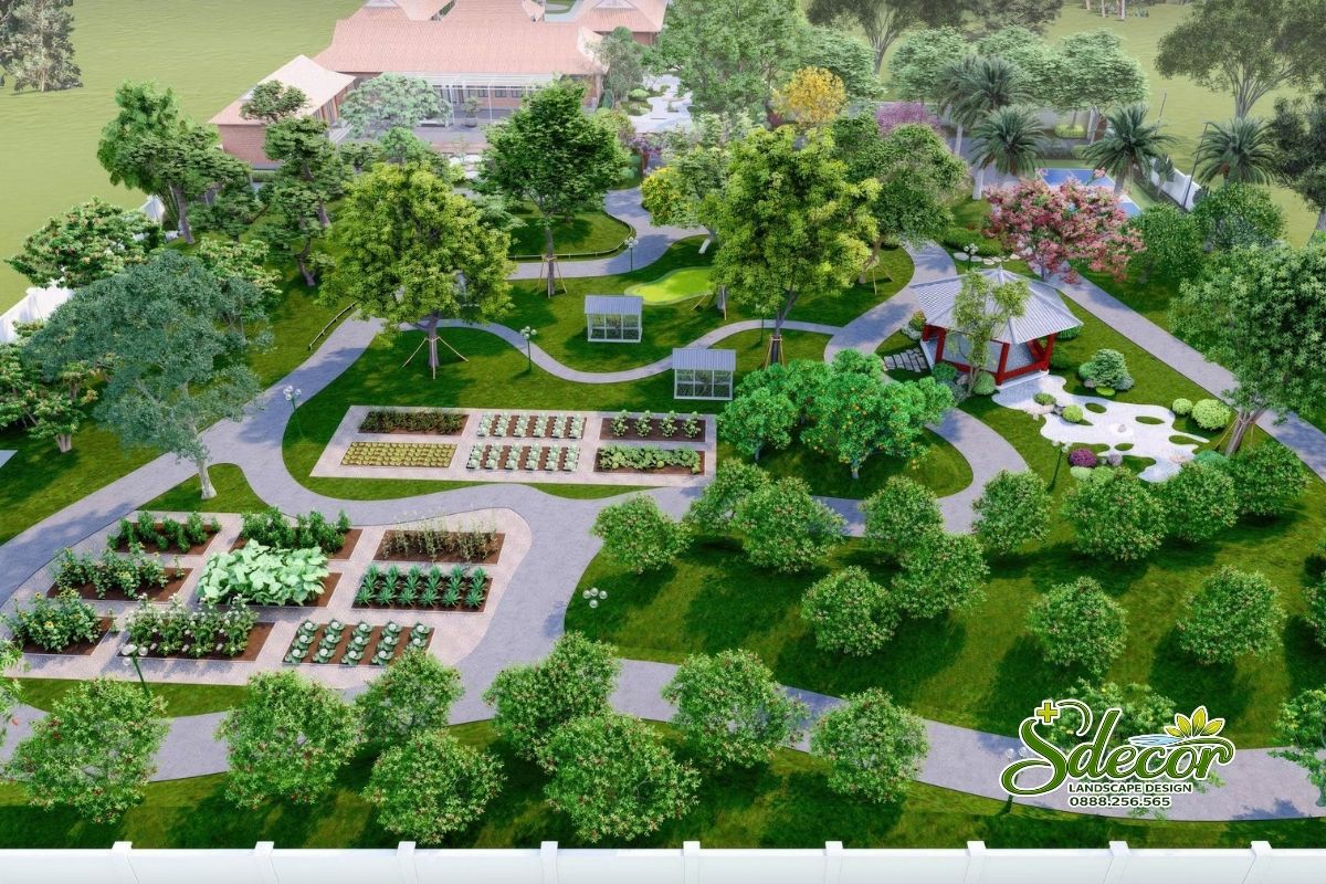 Thiết kế san vườn 