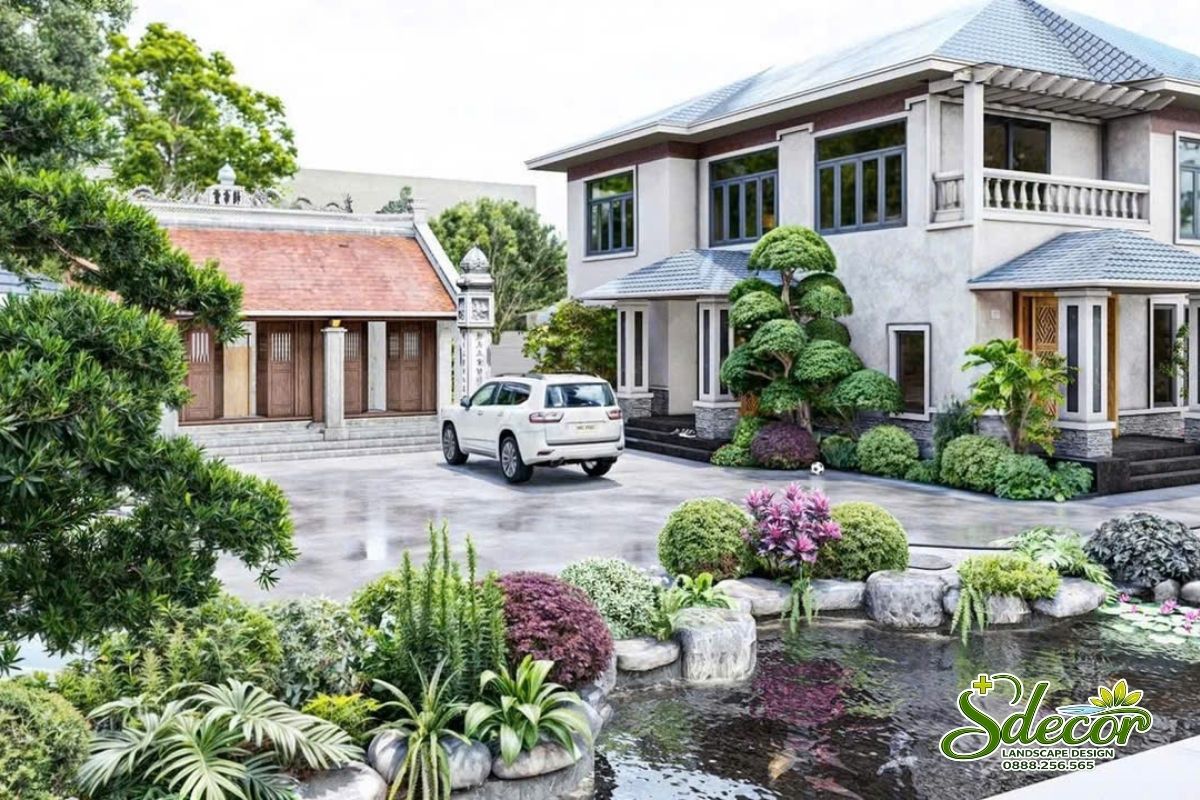 Thiết kế cảnh quan sân vườn nhà thờ