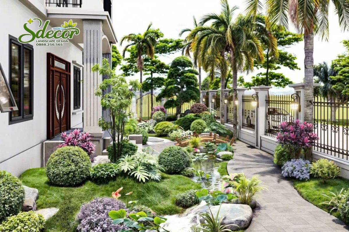 Thiết kế san vườn nhiệt đới