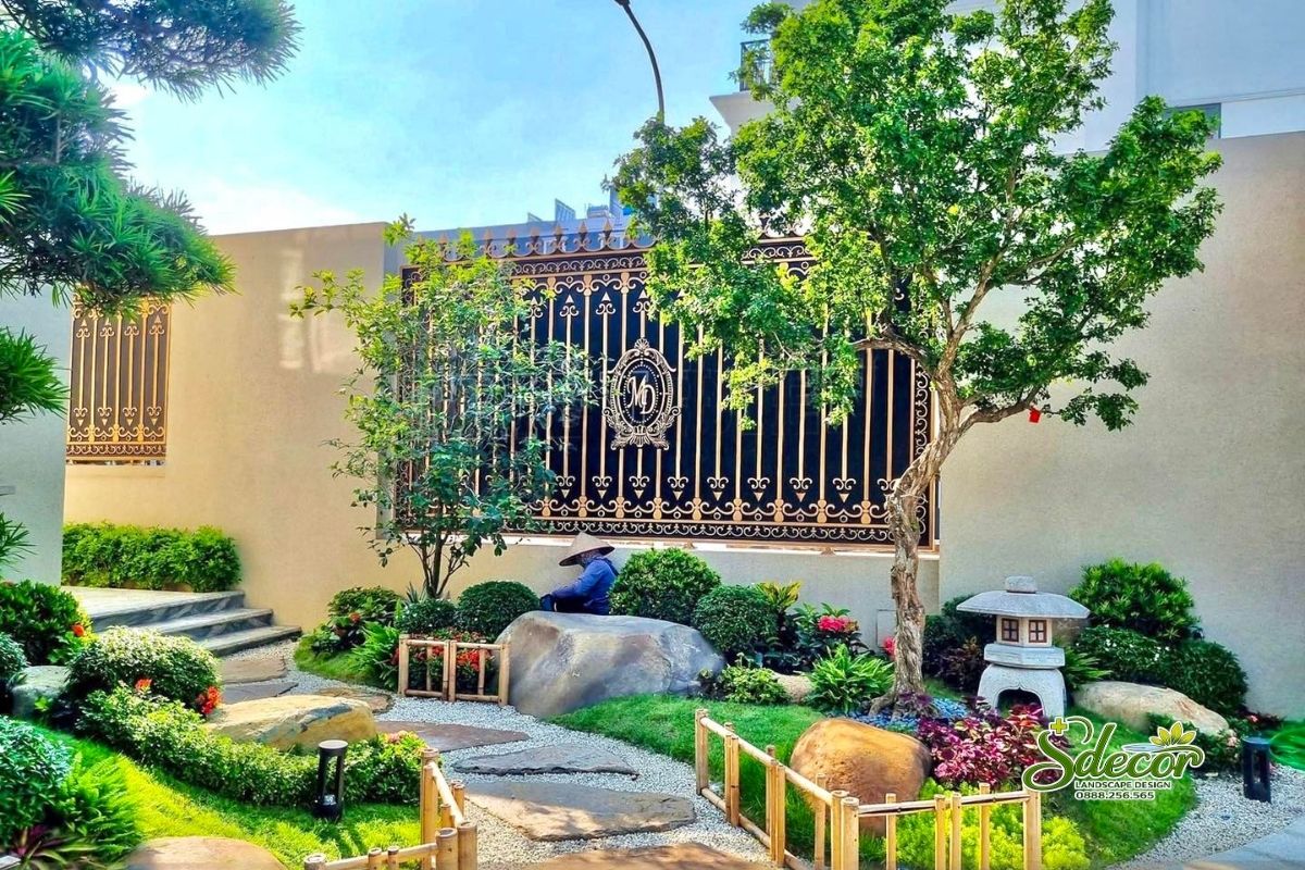 Thiết kế sân vườn Nhật Bản