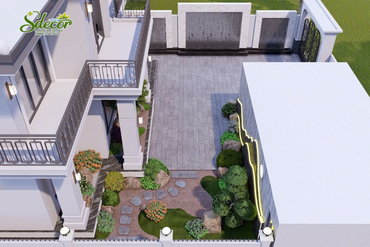 Thiết kế sân vườn Nhật Bản tại Hà Nội