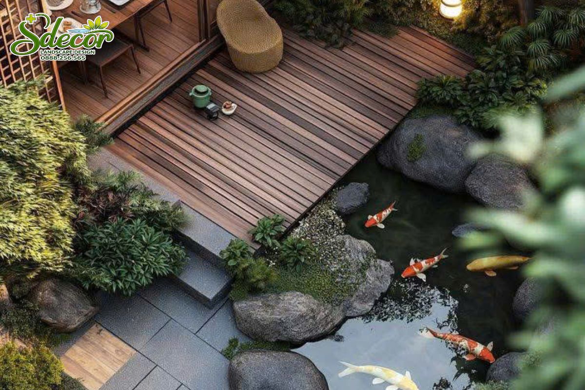 sân vườn đẹp hiện đại