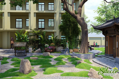 thi công vườn nhiệt đới